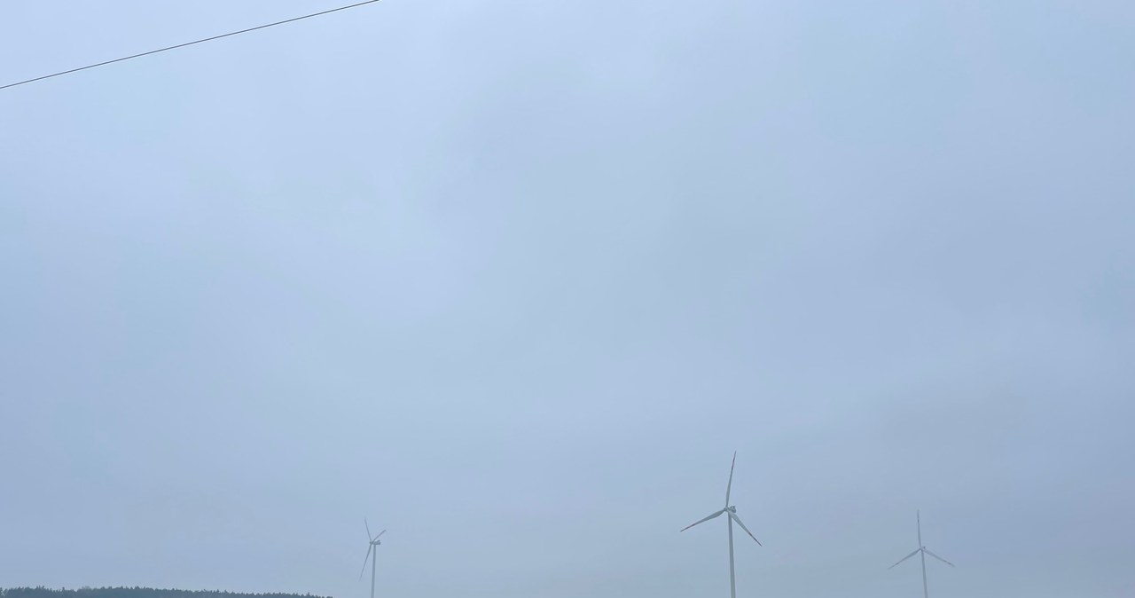 Farma wiatrowa w gminie Stupsk na Mazowszu
