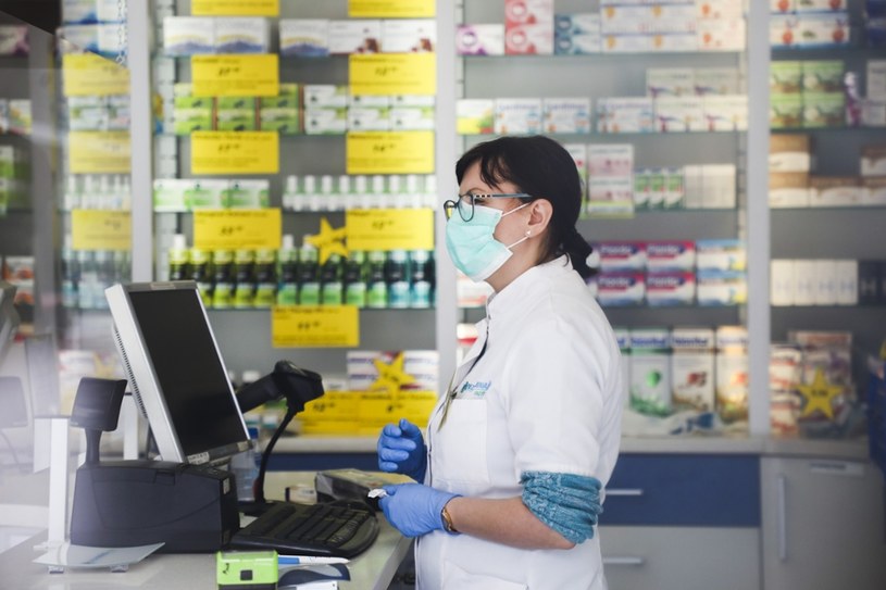 Farmaceutka w Krakowie /Beata Zawrzel /Reporter