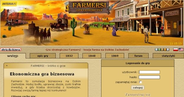 Farmersi to ekonomiczna gra biznesowa w realiach Dzikiego Zachodu /INTERIA.PL