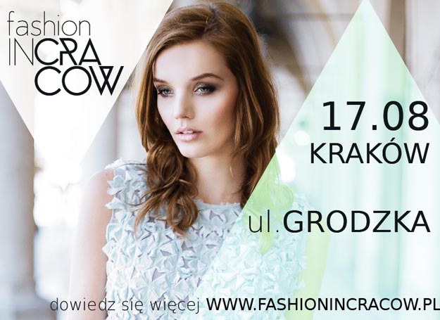 Fashion in Cracow - plakat wydarzenia /materiały prasowe