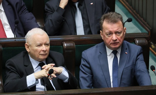 Fatalne przejęzyczenie Nowackiej. Błaszczak o wniosku o wotum nieufności