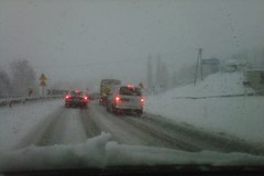 Fatalne warunki do jazdy na drogach Małopolski