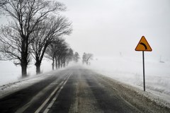 Fatalne warunki na drogach Podkarpacia