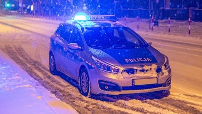 Fatalne warunki na drogach. Seria poważnych wypadków w Małopolsce