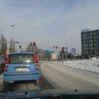 Aleja Rydza Śmigłego i ulica Strykowska, Łódź