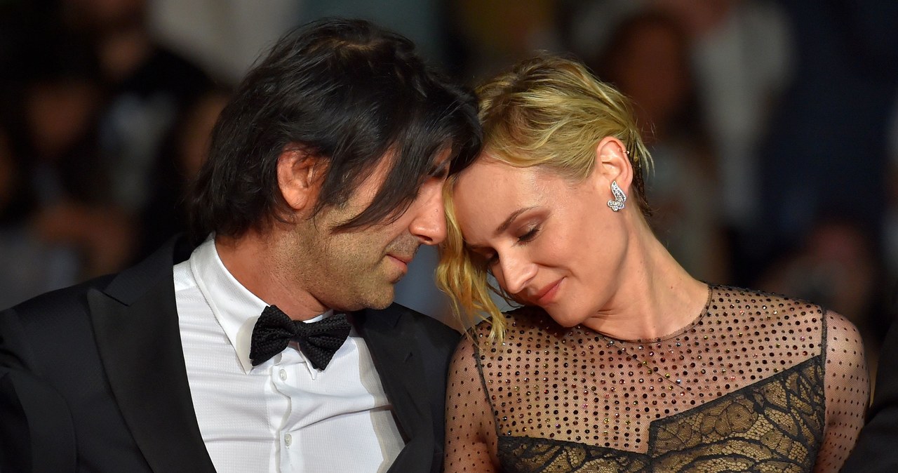 Fatih Akin i Diane Kruger w Cannes /AFP