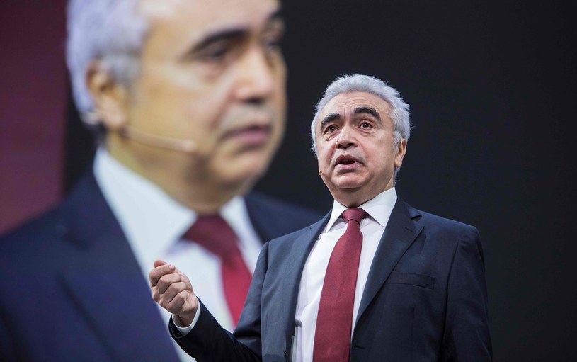 Fatih Birol, dyrektor wykonawczy MAE, jest zaniepokojony komunikatami Moskwy /AFP