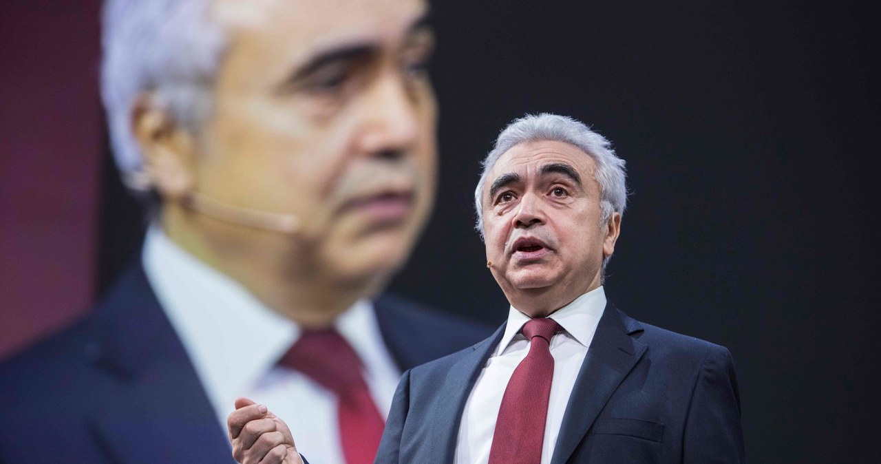 Fatih Birol, dyrektor wykonawczy MAE, jest zaniepokojony komunikatami Moskwy /AFP