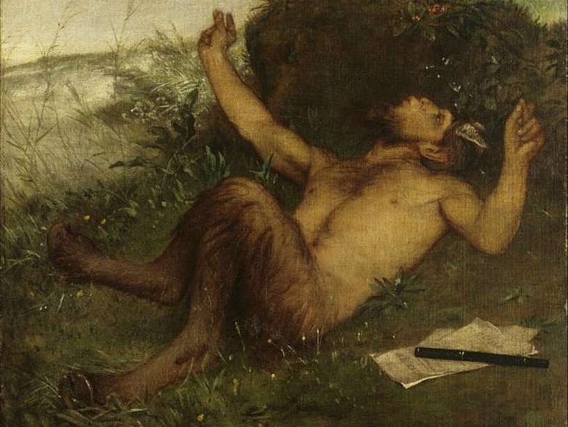 Faun - obraz Arnolda Böcklina /materiały prasowe