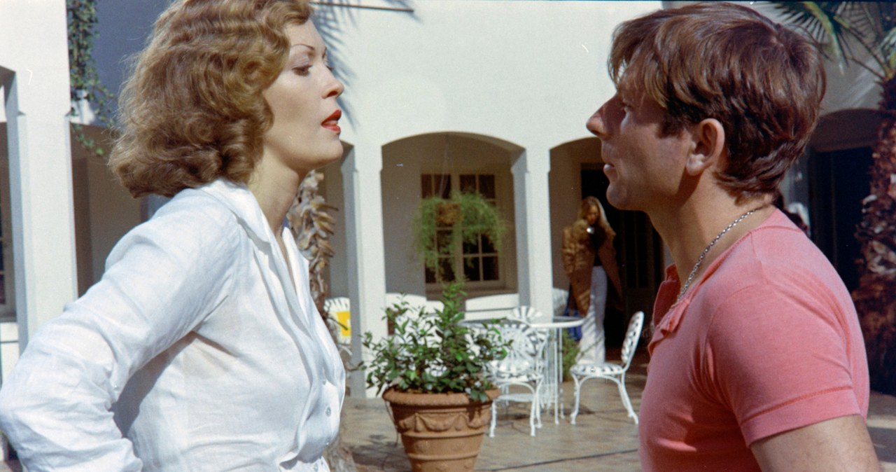 Faye Dunaway i Roman Polański na planie "Chinatown" /WWD / Contributor /Getty Images