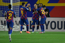 FC Barcelona - CD Leganes 2-0 meczu 29. kolejki Primera Division