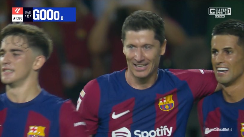 FC Barcelona - Real Betis 5-0. SKRÓT. WIDEO (Eleven Sports)