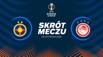 FCSB - Olympiakos Pireus. Skrót meczu. WIDEO