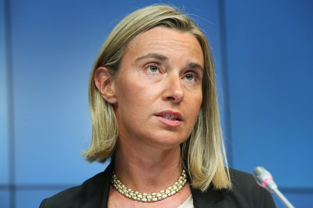 Federica Mogherini /JULIEN WARNAND /PAP/EPA