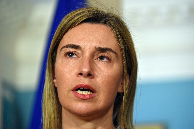 Federica Mogherini /AFP