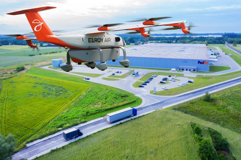 FedEx będzie testował drony transportowe Fot. FedEx /materiał zewnętrzny