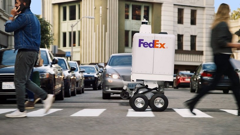 FedEx prezentuje swoje autonomiczne roboty rozwożące paczki /Geekweek