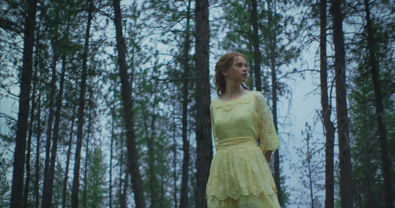 Felicity Jones w filmie "Sny o pociągach" /Courtesy of Netflix /Netflix