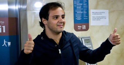 Felipe Massa dochodzi do siebie po wypadku /AFP