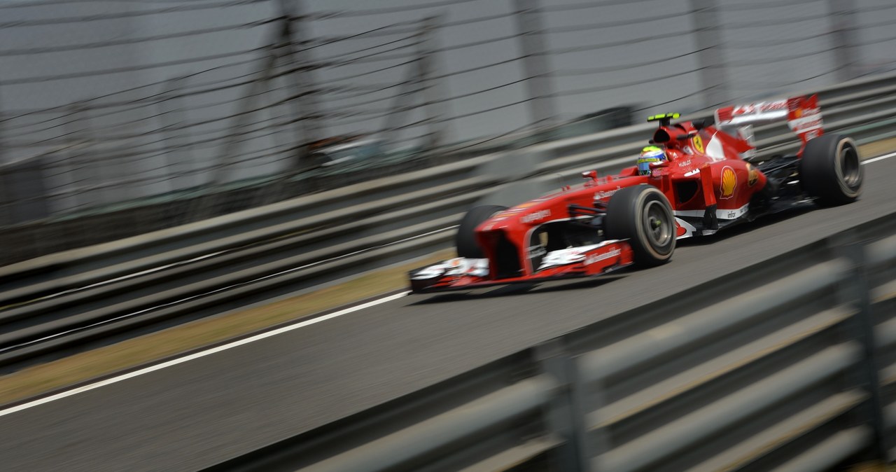 Felipe Massa na treningu /AFP