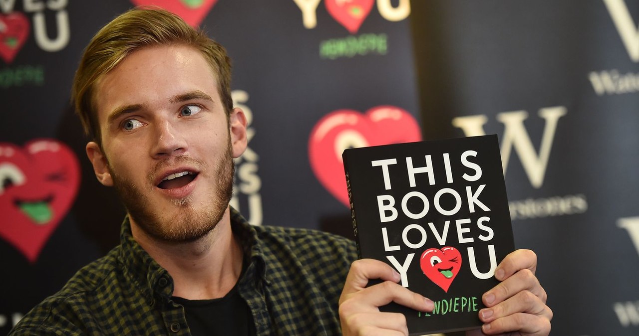 Felix Kjellberg, szwedzki komentator gier wideo /AFP