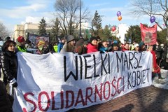 Feministki „solidarne w kryzysie”, czyli warszawska Manifa 