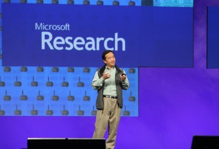 Feng Zhao z Microsoft Research prezentuje Sensor Map /materiały prasowe