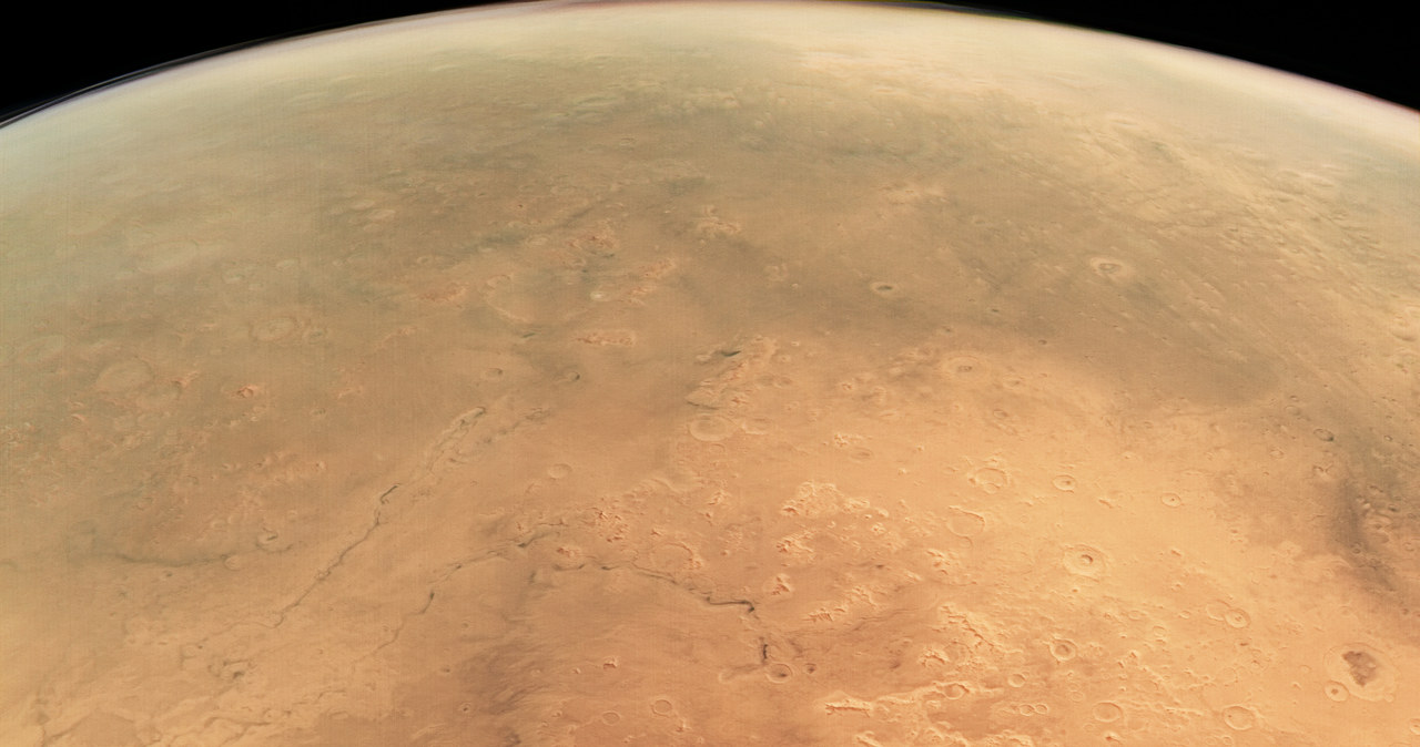 Fenomenalne zdjęcie Czerwonej Planety wykonane przez sondę Mars Express /materiały prasowe