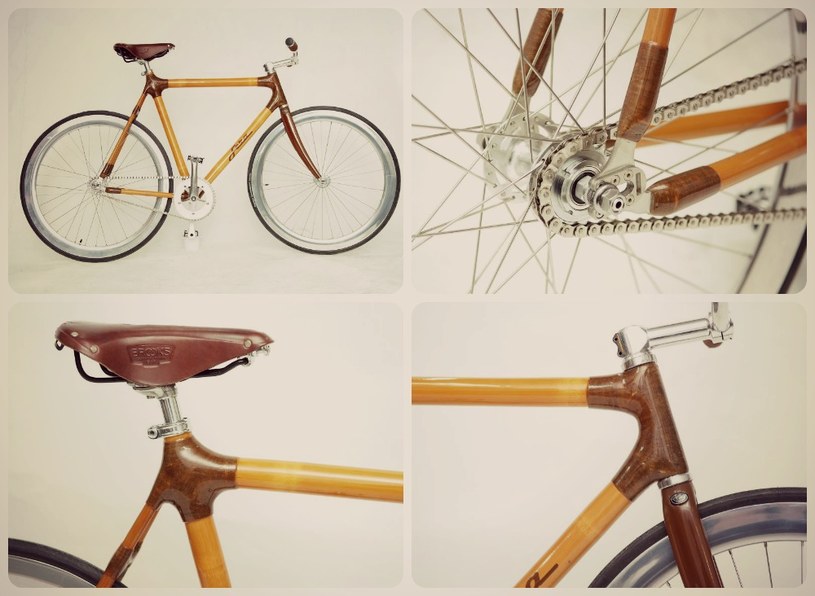 Fera Bamboo - jedyny "bambusowy" rower w ofercie firmy /materiały prasowe