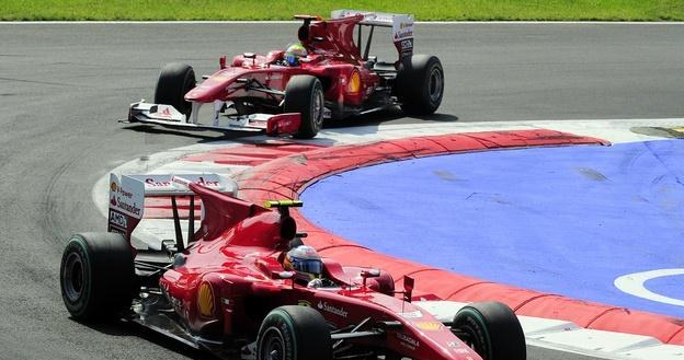 Fernando Alonso i Felipe Massa /AFP