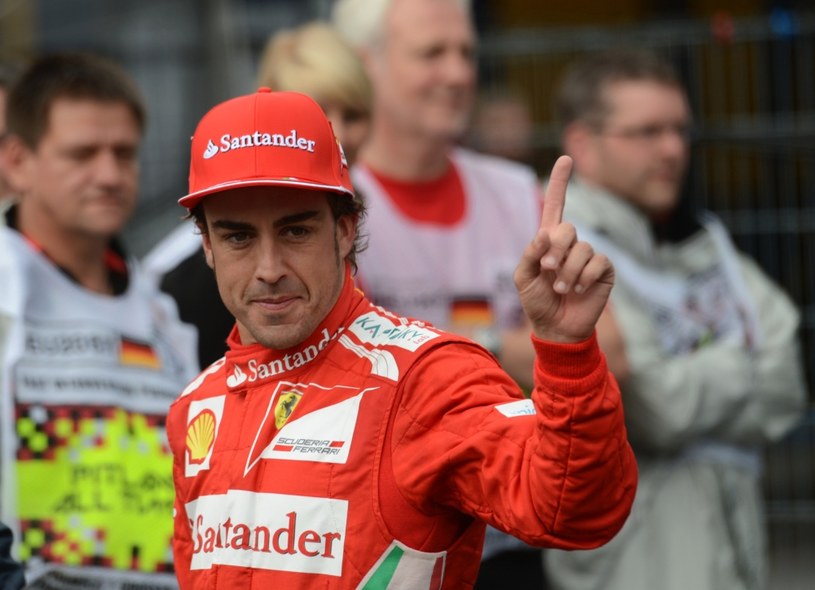 Fernando Alonso najszybszy w kwalifikacjach do GP Niemiec /AFP