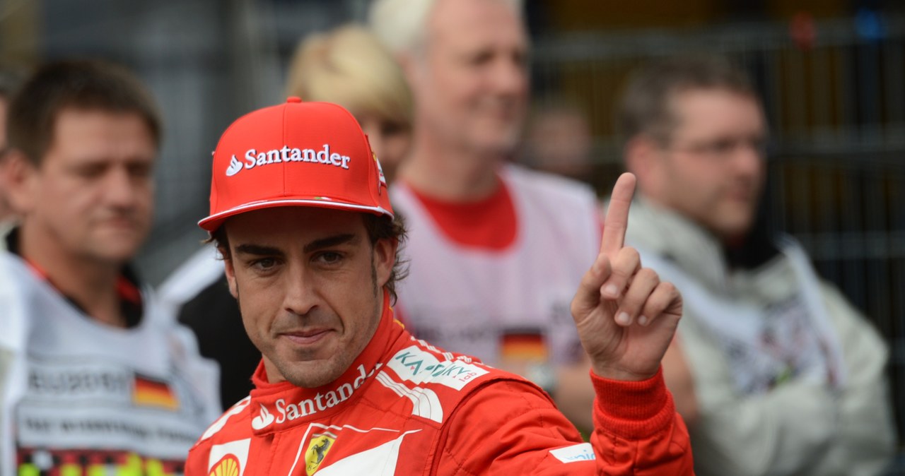 Fernando Alonso najszybszy w kwalifikacjach do GP Niemiec /AFP