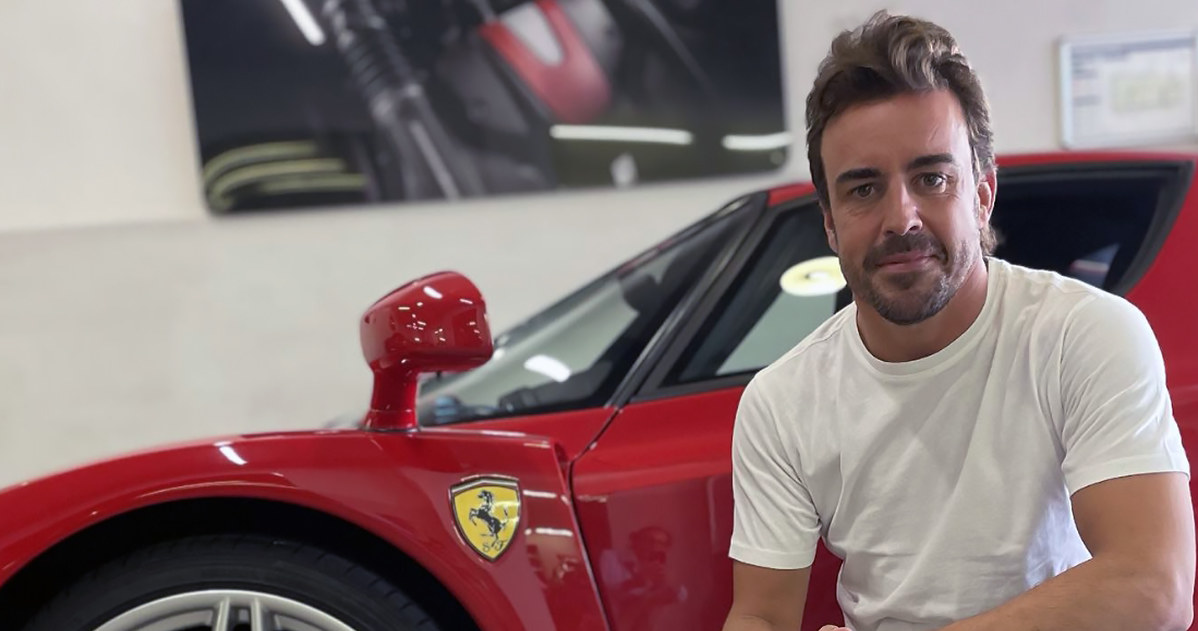 Fernando Alonso sprzedaje Ferrari Fot. monacocarauctions @Instagram /