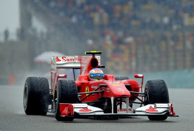 Fernando Alonso zajął w Szanghaju czwarte miejsce /AFP