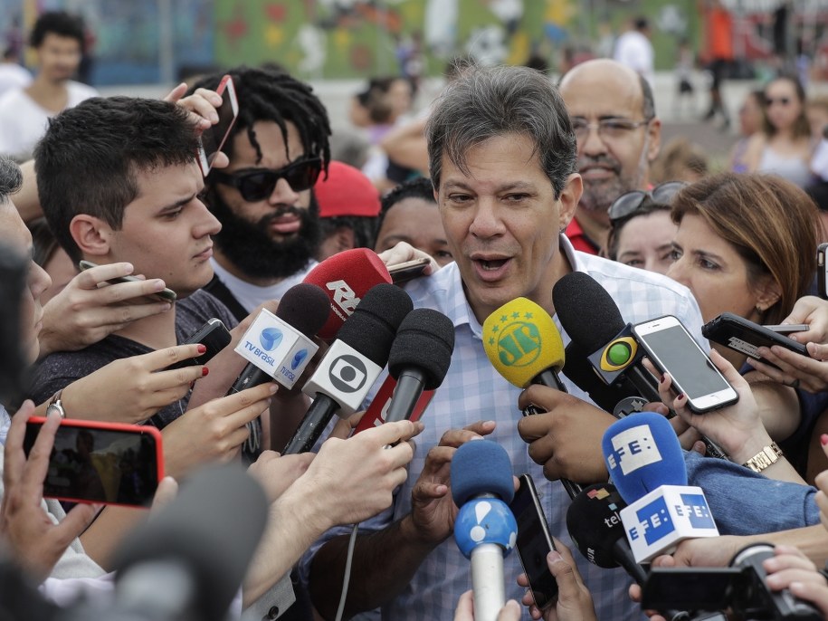 Fernando Haddad /Sebastiăo Moreira /PAP/EPA