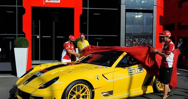 Ferrari 599XX na Monzy /Reporter