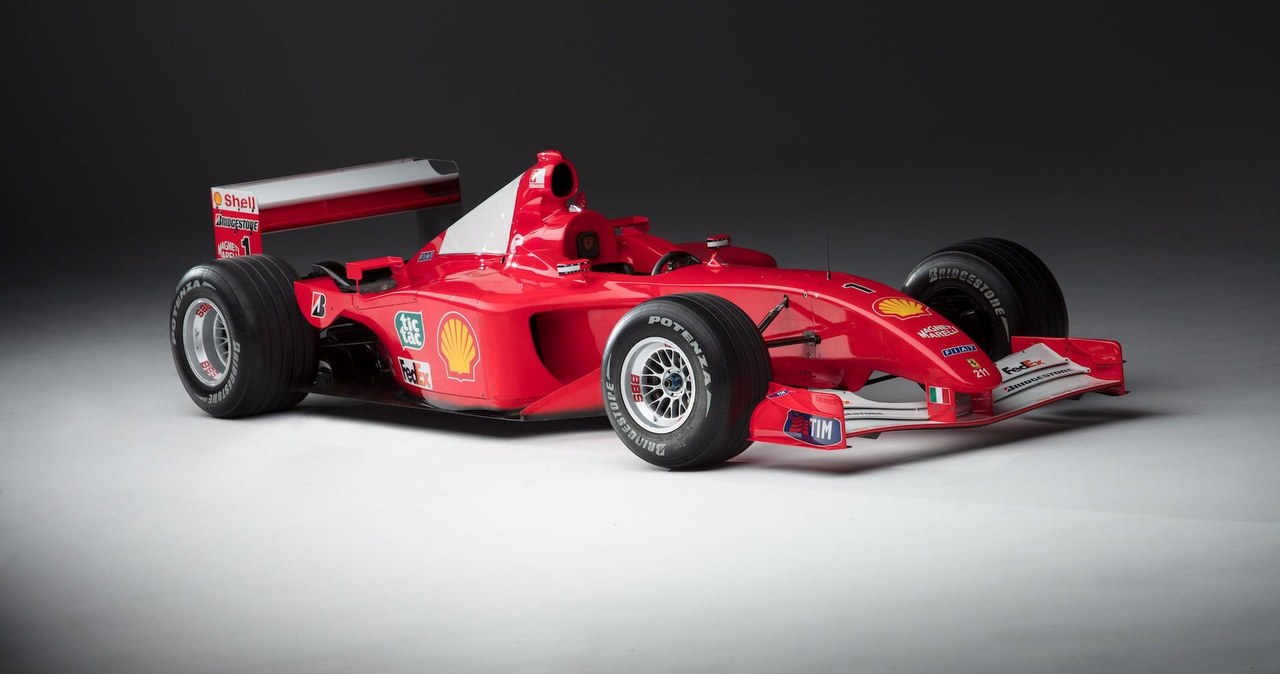 Ferrari F2001 / Fot: Pawel Litwinski / Sotheby’s /Informacja prasowa