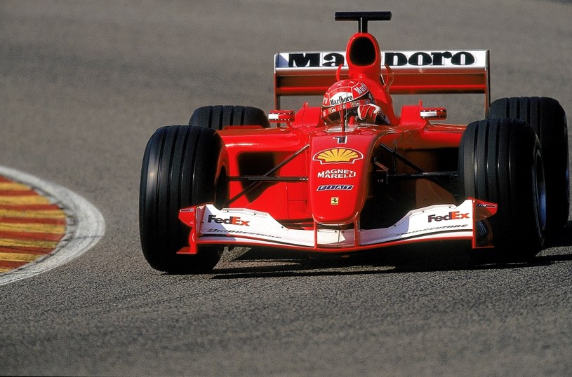 Ferrari F2001 z Schumacherem za kierownicą /AFP