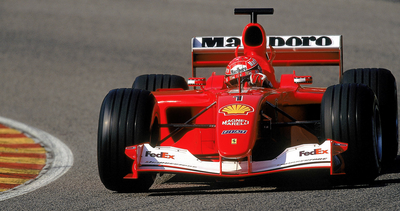 Ferrari F2001 z Schumacherem za kierownicą /AFP