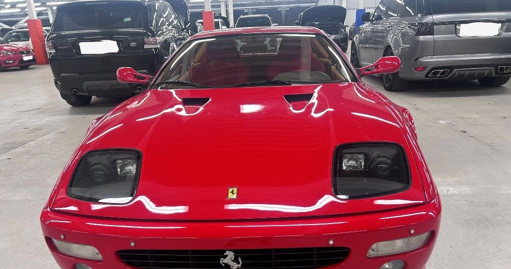 Ferrari F512M Testarossa / Fot. Metropolitan Police /