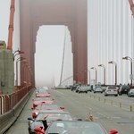 Ferrari na Golden Gate