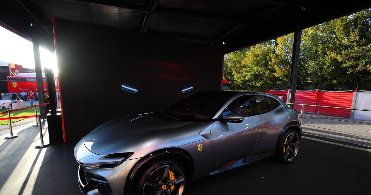 Ferrari Purosangue - pierwszy czterodrzwiowy model włoskiego producenta /Eric Alonso DPPI via AFP /AFP