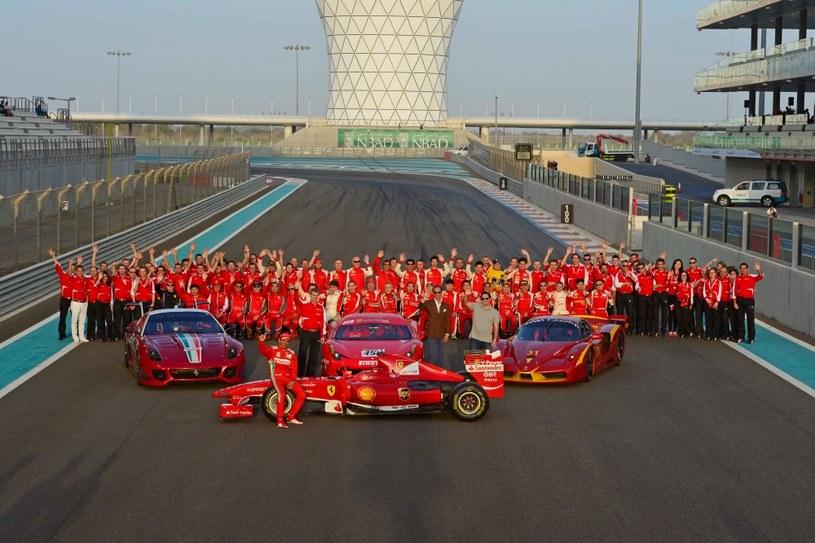 Ferrari Racing Days w Abu Dhabi /Informacja prasowa