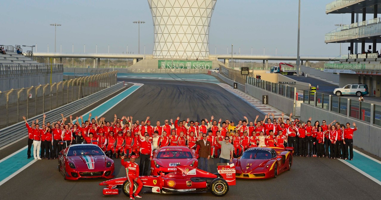 Ferrari Racing Days w Abu Dhabi /Informacja prasowa