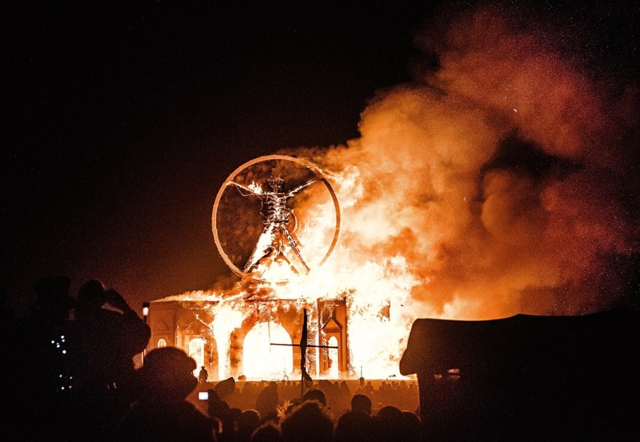 Festiwal Burning Man, fot. Mediadrumimages/Marek Musil/Media Drum /East News