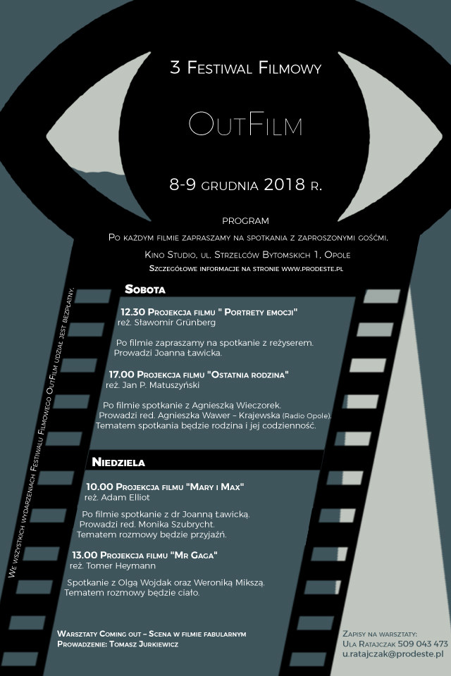 Festiwal OutFilm zaprasza /materiały prasowe