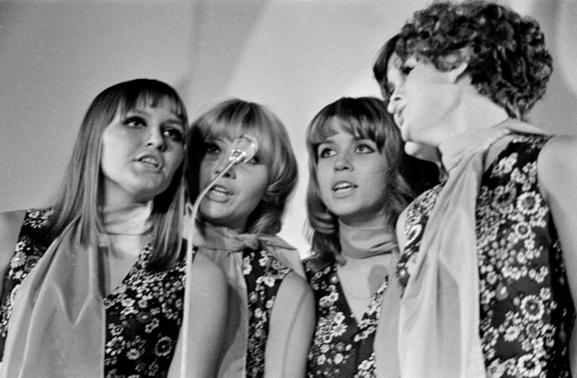 Festiwal Piosenki w Sopocie Sopot 08.1969 Alibabki /Aleksander Jałosiński /Agencja FORUM