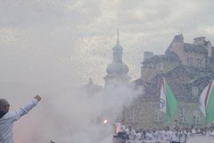 Feta mistrzowska w Warszawie! Legia świętuje zwycięstwo