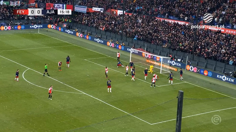 Feyenoord Rotterdam - Ajax Amsterdam 1:1. Skrót meczu