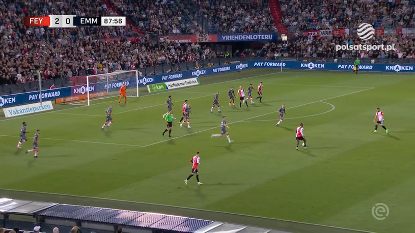 Feyenoord Rotterdam - FC Emmen 4-0. Wszystkie bramki. WIDEO (Polsat Sport)